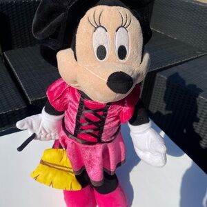 Disney Minnie Mouse Plush - Pink and Yellow Dress